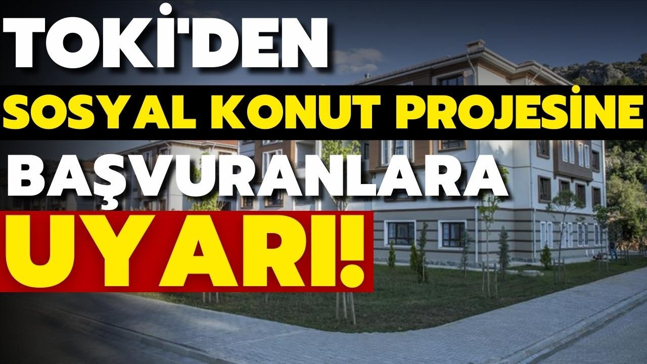 Tok Den Sosyal Konut Projesine Ba Vuranlara Uyar