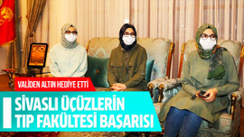 Sivaslı üçüzlerin tıp fakültesi başarısı