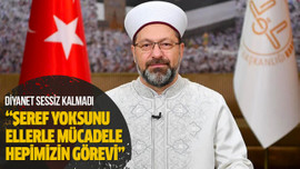 "Şeref yoksunu ellerle mücadele hepimizin görevi"