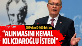 "Alınmasını Kemal Kılıçdaroğlu istedi"