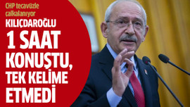 Kılıçdaroğlu 1 saat konuştu, tek kelime etmedi