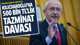 Kılıçdaroğlu'na 500 bin TL'lik tazminat davası