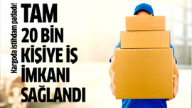 Tam 20 bin kişiye iş imkanı sağlandı