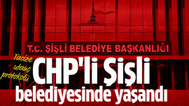 CHP'li Şişli belediyesinde yaşandı