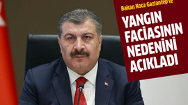 Yangın faciasının nedenini açıkladı