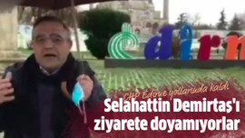 Selahattin Demirtaş'ı ziyarete doyamıyorlar