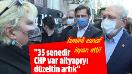 "35 senedir CHP var altyapıyı düzeltin artık"