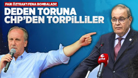 Dededen toruna CHP'den torpilliler