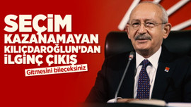 Seçim kazanamayan Kılıçdaroğlu'ndan ilginç çıkış