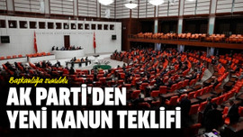 AK Parti'den yeni kanun teklifi