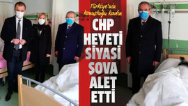 CHP heyeti siyasi şova alet etti