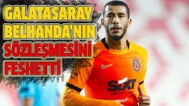 Galatasaray Belhanda'nın sözleşmesini feshetti