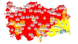 Risk haritası güncellendi