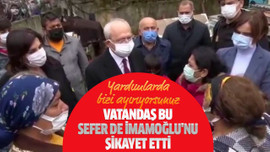 Vatandaş bu sefer de İmamoğlu'nu şikayet etti