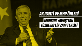 Mansur Yavaş'tan yüzde 80'lik zam teklifi