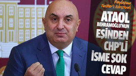 Ataol Behramoğlu’nun eşinden CHP'li isme şok cevap