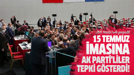 15 Temmuz imasına AK Parti'liler tepki gösterdi!