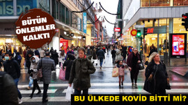 O ülkede tüm Kovid-19 önlemleri kaldırıldı