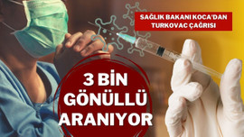 Sağlık Bakanı Koca'dan Turkovac çağrısı