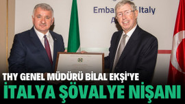 Bilal Ekşi'ye İtalya'dan büyük onur
