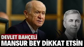 Devlet Bahçeli, hedefine Mansur Yavaş'ı aldı