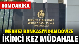 Merkez Bankası'ndan dövize 2'nci kez müdahale