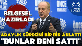 Muharrem İnce adaylık süreci belgeseli hazırladı