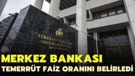 TCMB, temerrüt faiz oranını belirledi