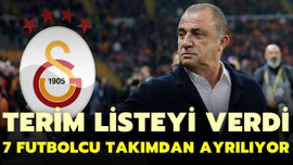 Galatasaray'da takımdan ayrılacak oyuncular