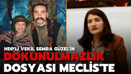 Semra Güzel'in dokunulmazlık dosyası TBMM'de