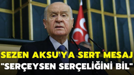 Bahçeli'den Sezen Aksu'ya sert mesaj