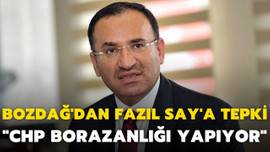 Bekir Bozdağ: Fazıl Say CHP borazanlığı yapıyor