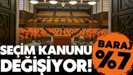 Seçim Kanunu Meclis'te!