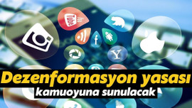 "Dezenformasyon Yasası" teklifi geliyor