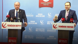 Muharrem İnce, Fatih Erbakan'ı ziyaret etti