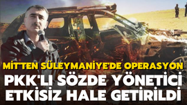 MİT'ten Süleymaniye'de operasyon