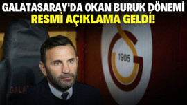 Galatasaray, Okan Buruk ile sözleşme imzaladı