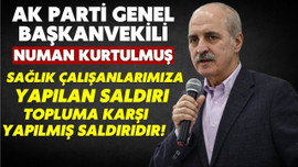 Kurtulmuş'tan sağlık çalışanlarına destek mesajı