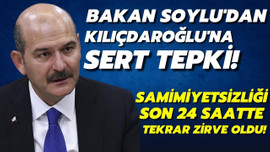 Soylu'dan Kılıçdaroğlu'nun açıklamalarına tepki!