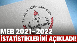 MEB, 2021-2022 eğitim-öğretim istatistikleri!