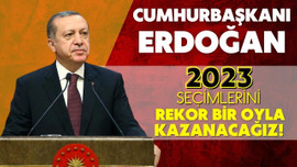 Cumhurbaşkanı Erdoğan'dan 2023 mesajı: Kazanacağız