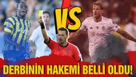 Beşiktaş-Fenerbahçe derbisinin hakemi açıklandı