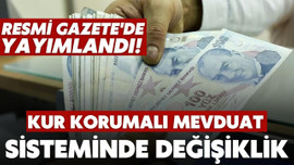 KKM'de yapılan değişiklik Resmi Gazete'de!