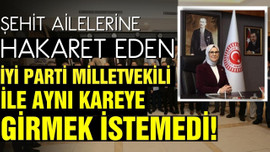 Ak Partili Katırcıoğlu aynı kareye girmek istemedi