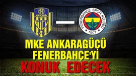 MKE Ankaragücü, Fenerbahçe'yi konuk edecek