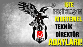 Beşiktaş'ın olası teknik direktör adayları!