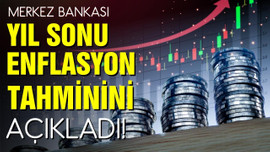 Merkez Bankası enflasyon tahminini açıkladı