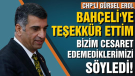 Erol: Bir Alevi olarak Bahçeli'ye teşekkür ettim