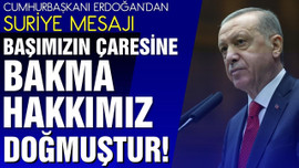 Erdoğan: Başımızın çaresine bakma hakkımız doğdu!