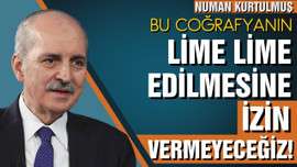 Numan Kurtulmuş'tan açıklamalar